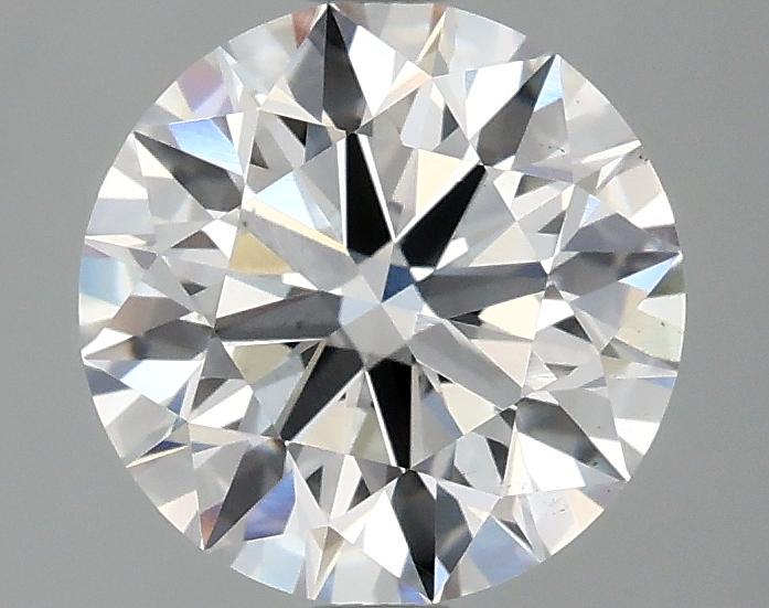2.06 Carat Round Shaped Ideal Cut VS2 IGI Certified Lab Grown Diamond