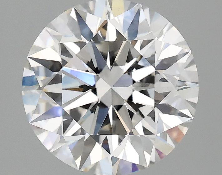 2.07 Carat Round Shaped Excellent Cut VS1 IGI Certified Lab Grown Diamond