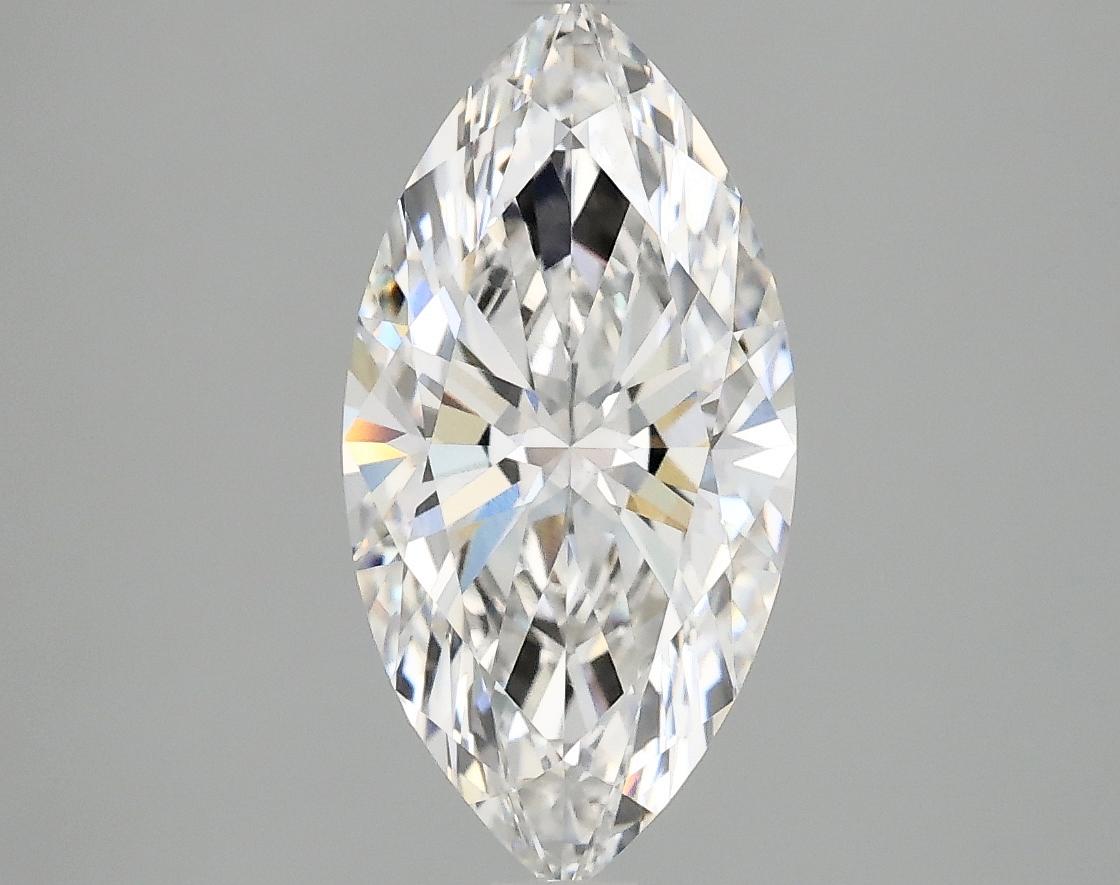 2.04 Carat Marquise Shaped Ideal Cut VVS2 IGI Certified Lab Grown Diamond