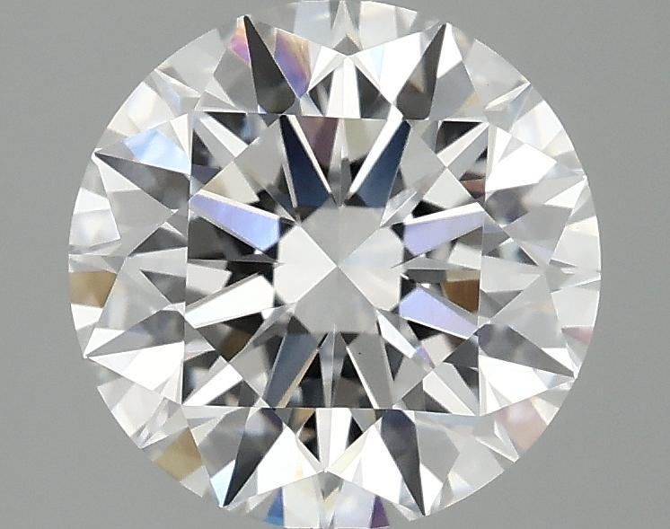 2.54 Carat Round Shaped Ideal Cut VVS2 IGI Certified Lab Grown Diamond