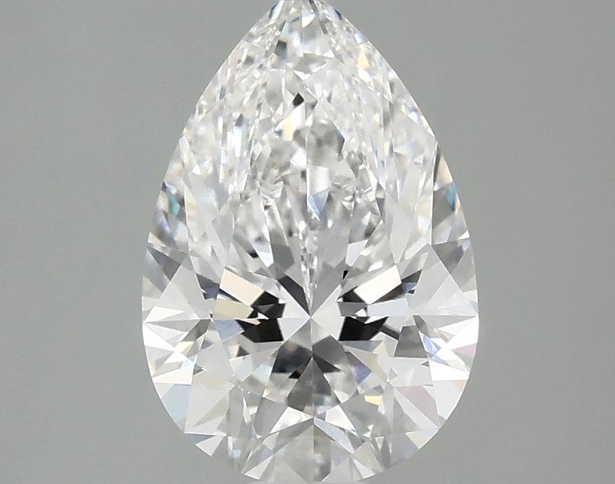 2.1 Carat Pear Shaped Excellent Cut VVS2 IGI Certified Lab Grown Diamond