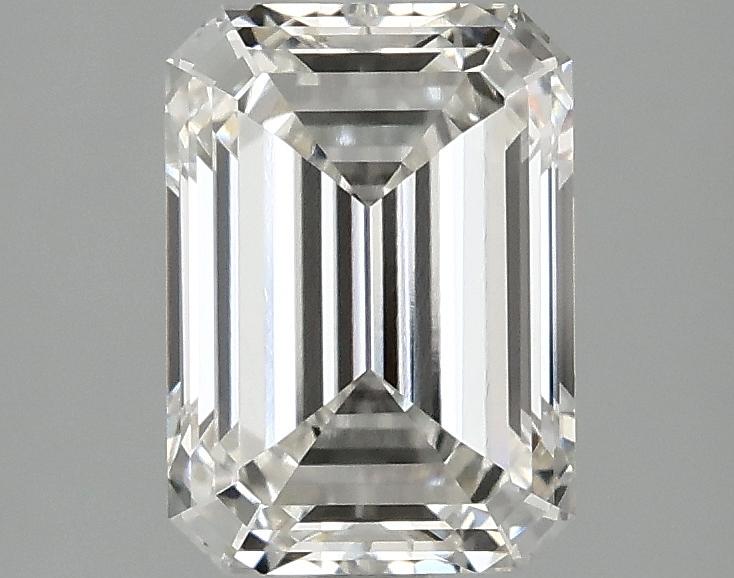 2.09 Carat Emerald Shaped Ideal Cut VVS2 IGI Certified Lab Grown Diamond