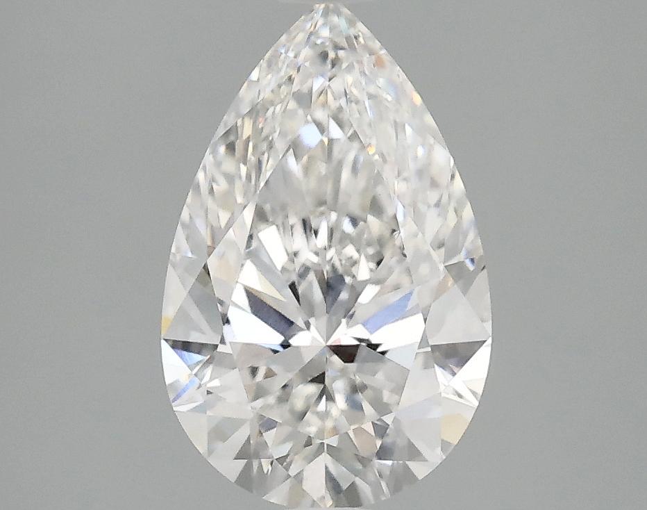 2.02 Carat Pear Shaped Ideal Cut VVS2 IGI Certified Lab Grown Diamond