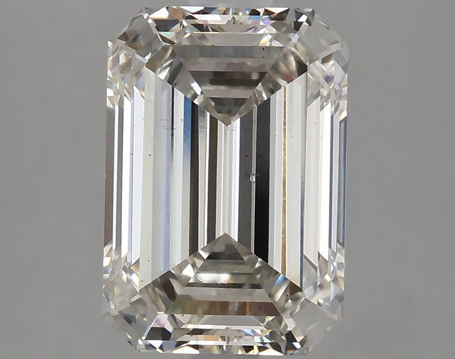3.09 Carat Emerald Shaped Ideal Cut VS2 IGI Certified Lab Grown Diamond