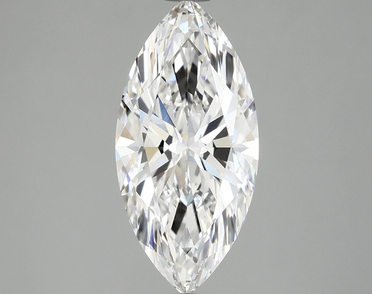 2.59 Carat Marquise Shaped Excellent Cut VVS2 IGI Certified Lab Grown Diamond