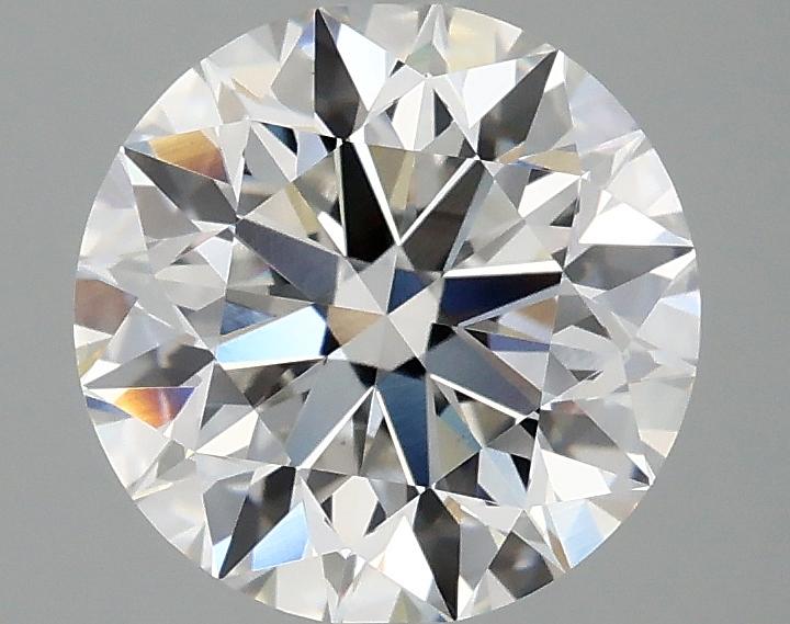 2.47 Carat Round Shaped Excellent Cut VS2 IGI Certified Lab Grown Diamond