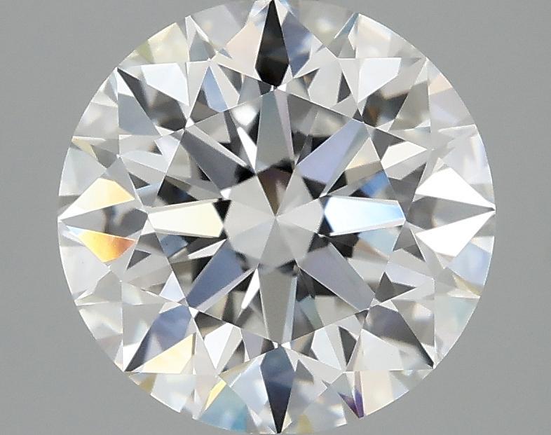 3.09 Carat Round Shaped Ideal Cut VS1 IGI Certified Lab Grown Diamond