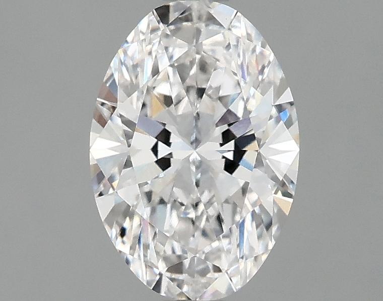 1.5 Carat Oval Shaped Ideal Cut VVS2 IGI Certified Lab Grown Diamond