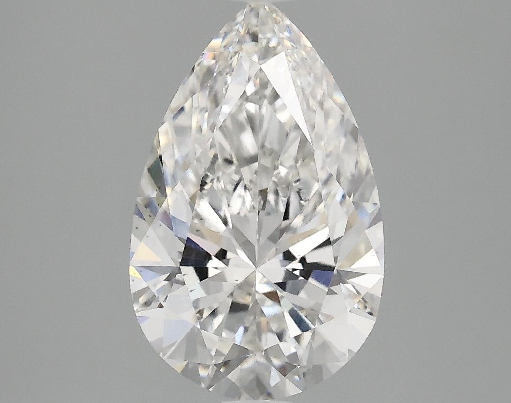 2.45 Carat Pear Shaped Ideal Cut VS2 IGI Certified Lab Grown Diamond
