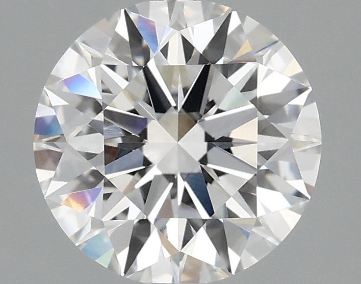 2.08 Carat Round Shaped Ideal Cut VVS2 IGI Certified Lab Grown Diamond