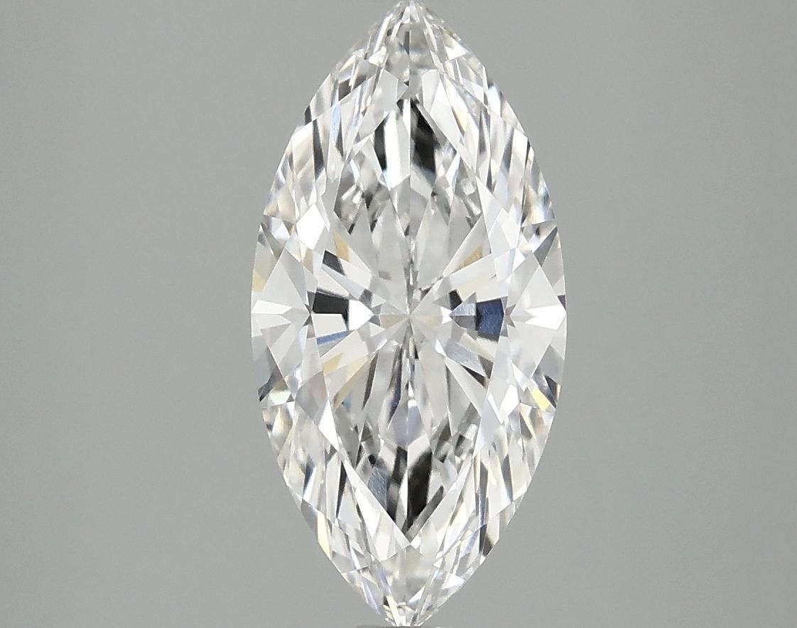 2.07 Carat Marquise Shaped Ideal Cut VVS2 IGI Certified Lab Grown Diamond