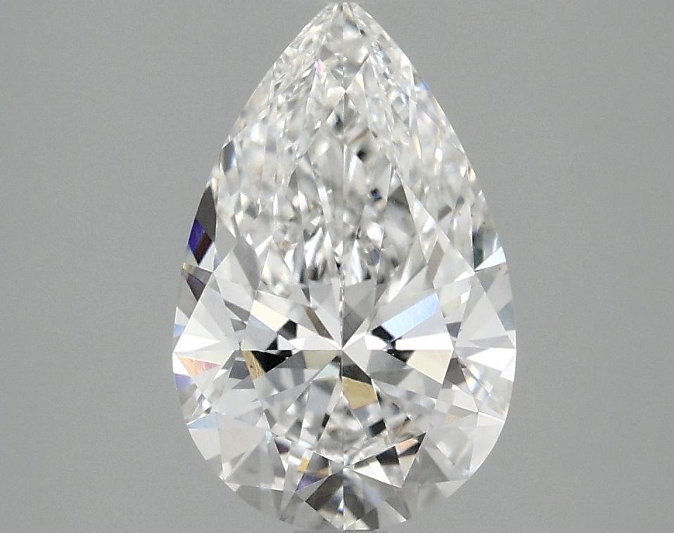 2.09 Carat Pear Shaped Ideal Cut VS1 IGI Certified Lab Grown Diamond