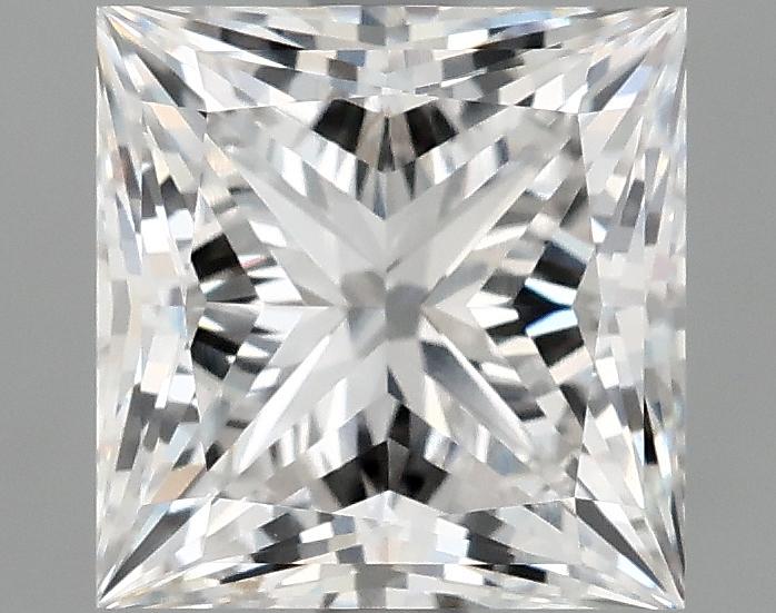 2.09 Carat Princess Shaped Ideal Cut VVS2 IGI Certified Lab Grown Diamond