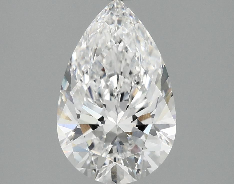 2.07 Carat Pear Shaped Ideal Cut VVS2 IGI Certified Lab Grown Diamond