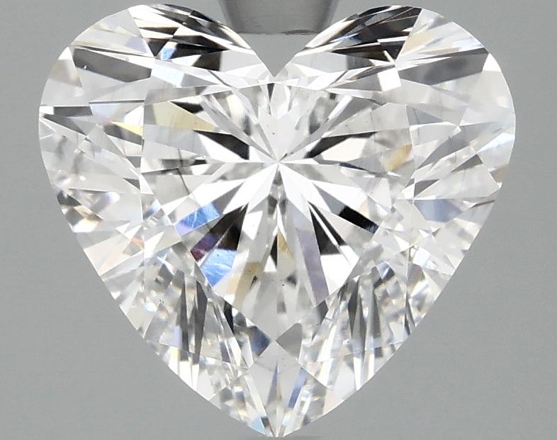 3.07 Carat Heart Shaped Ideal Cut SI1 IGI Certified Lab Grown Diamond