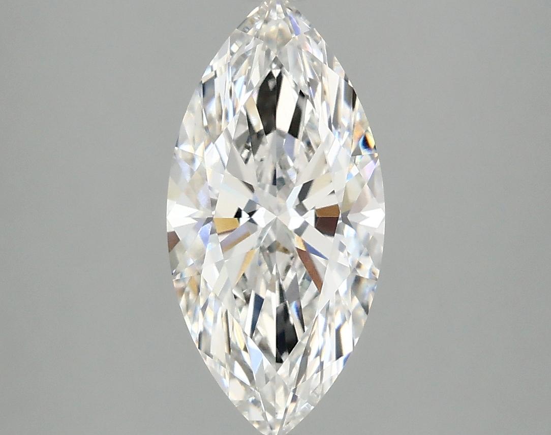 1.98 Carat Marquise Shaped Excellent Cut VVS2 IGI Certified Lab Grown Diamond