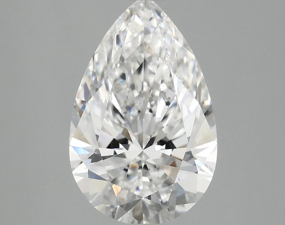 2.06 Carat Pear Shaped Ideal Cut VVS2 IGI Certified Lab Grown Diamond