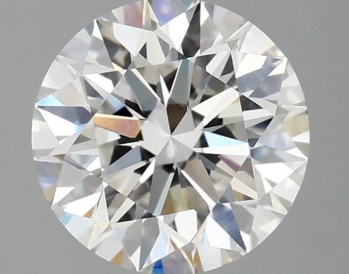 2.03 Carat Round Shaped Ideal Cut VS1 IGI Certified Lab Grown Diamond
