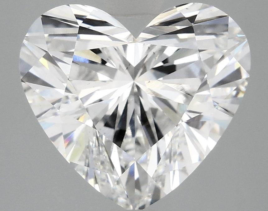 4.06 Carat Heart Shaped Ideal Cut VS2 IGI Certified Lab Grown Diamond