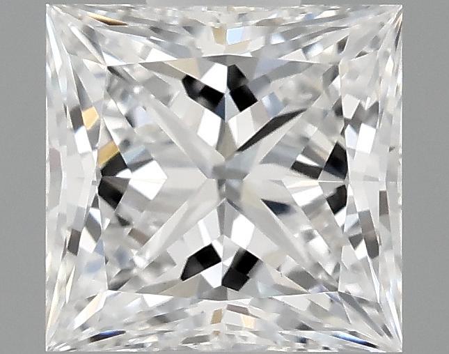 0.98 Carat Princess Shaped Ideal Cut VVS2 IGI Certified Lab Grown Diamond