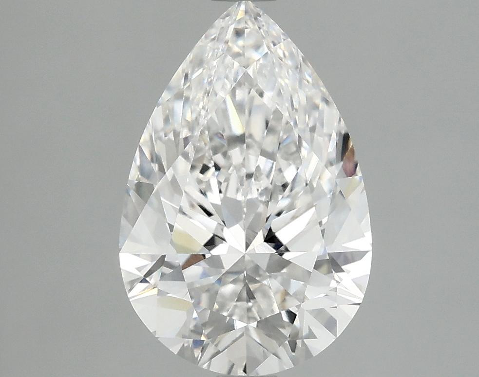 2.54 Carat Pear Shaped Excellent Cut VVS2 IGI Certified Lab Grown Diamond