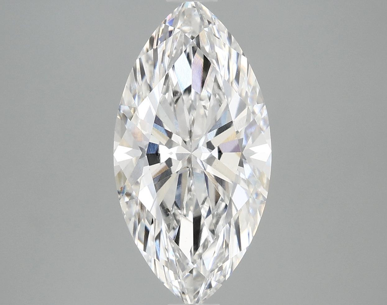 3.05 Carat Marquise Shaped Ideal Cut VS1 IGI Certified Lab Grown Diamond
