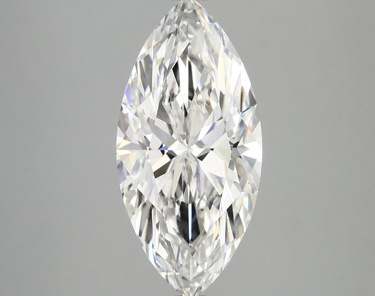 2.98 Carat Marquise Shaped Excellent Cut VS1 IGI Certified Lab Grown Diamond