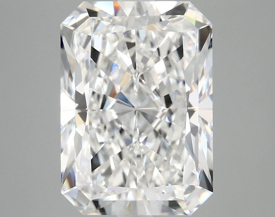 4.13 Carat Radiant Shaped Ideal Cut VVS2 IGI Certified Lab Grown Diamond