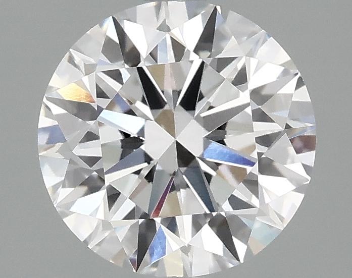 2.08 Carat Round Shaped Ideal Cut VVS2 IGI Certified Lab Grown Diamond