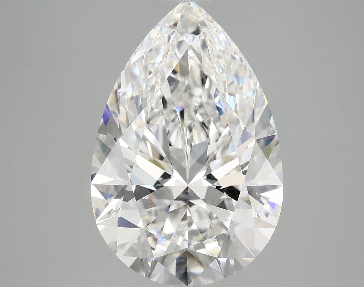 4.08 Carat Pear Shaped Excellent Cut VS1 IGI Certified Lab Grown Diamond