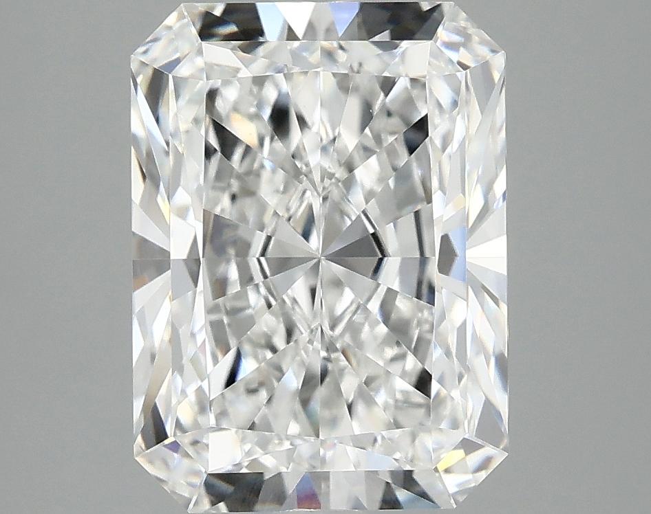 4.08 Carat Radiant Shaped Excellent Cut VVS2 IGI Certified Lab Grown Diamond