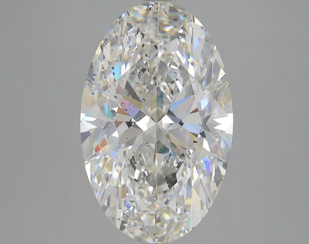 4.83 Carat Oval Shaped Excellent Cut SI1 IGI Certified Lab Grown Diamond