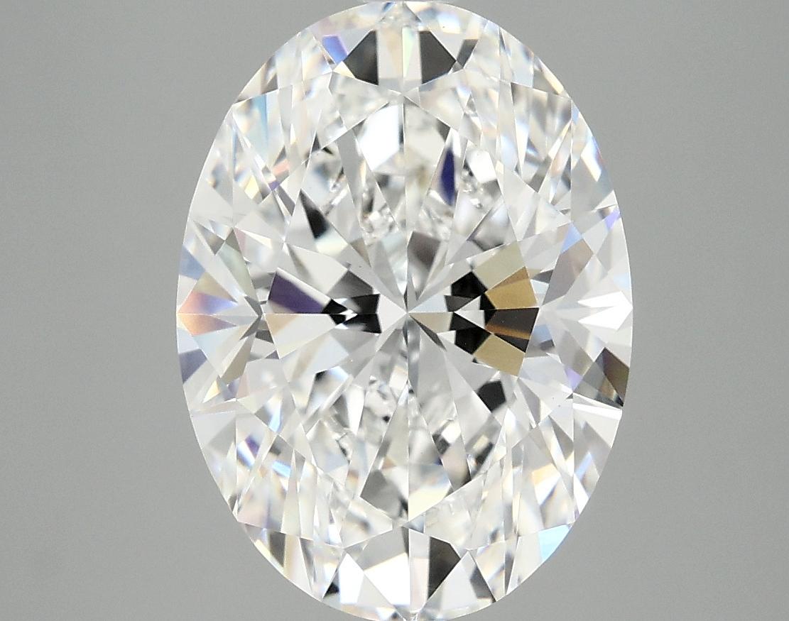 3.95 Carat Oval Shaped Excellent Cut VVS2 IGI Certified Lab Grown Diamond