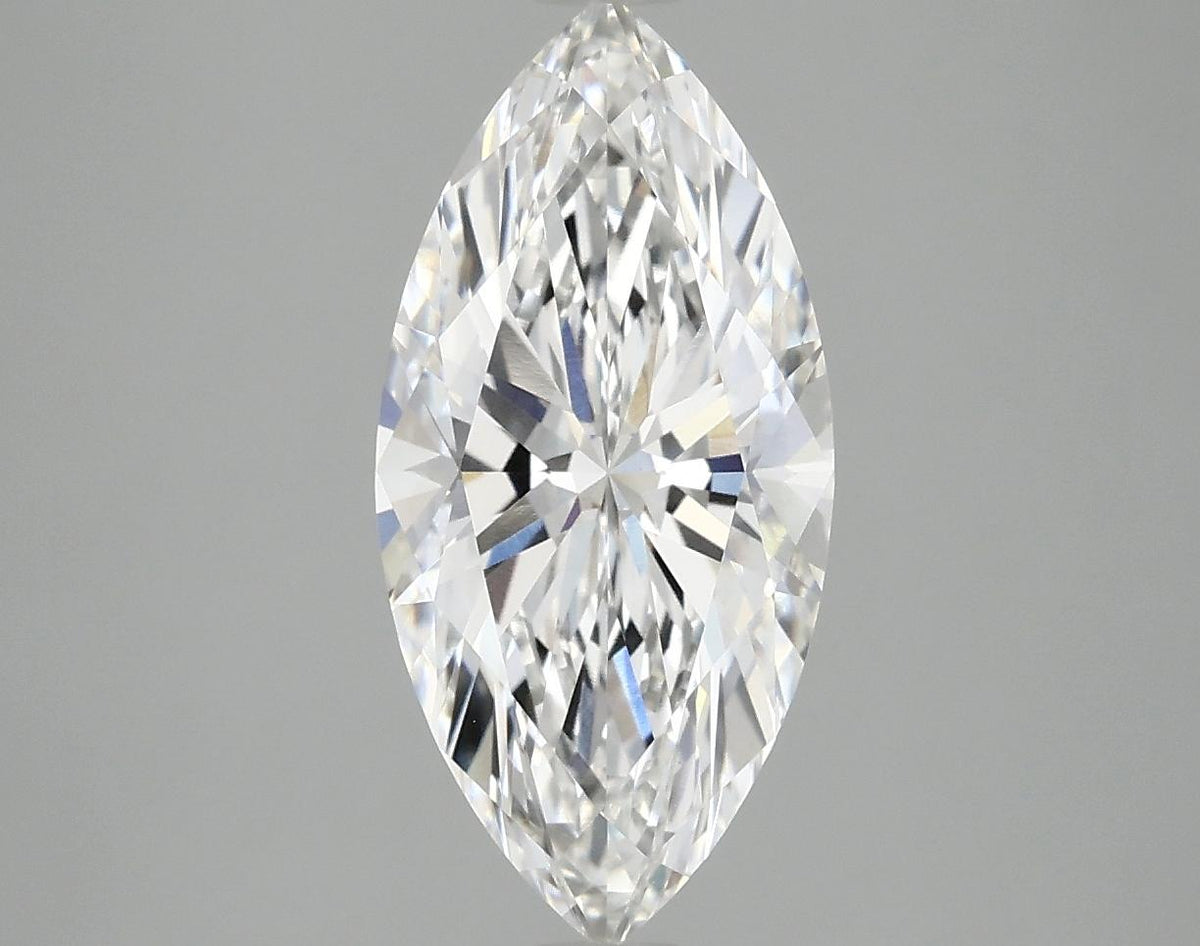 2.58 Carat Marquise Shaped Excellent Cut VS1 IGI Certified Lab Grown Diamond