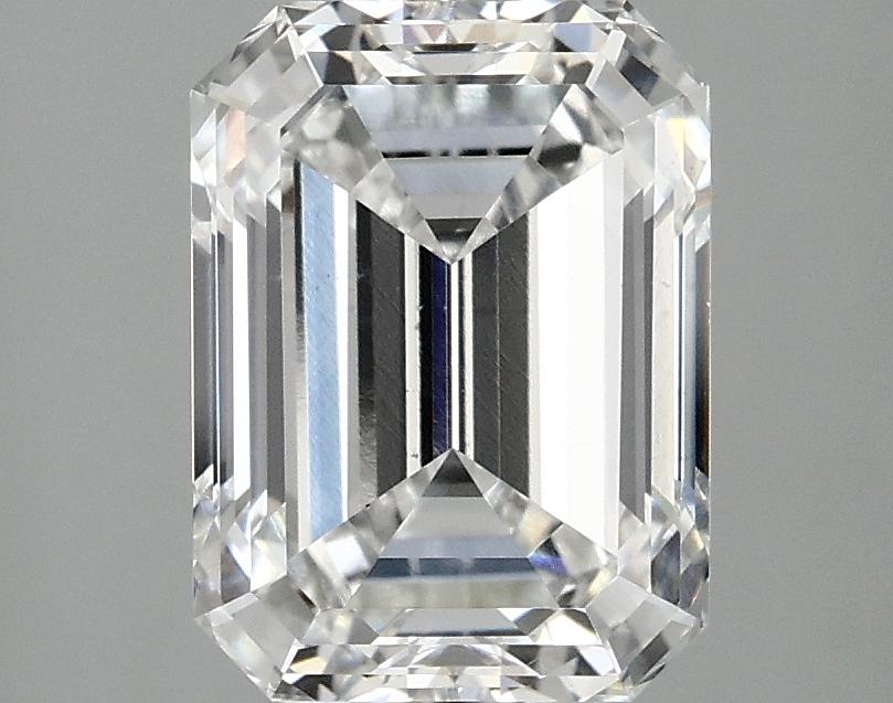 2.98 Carat Emerald Shaped Excellent Cut VS2 IGI Certified Lab Grown Diamond
