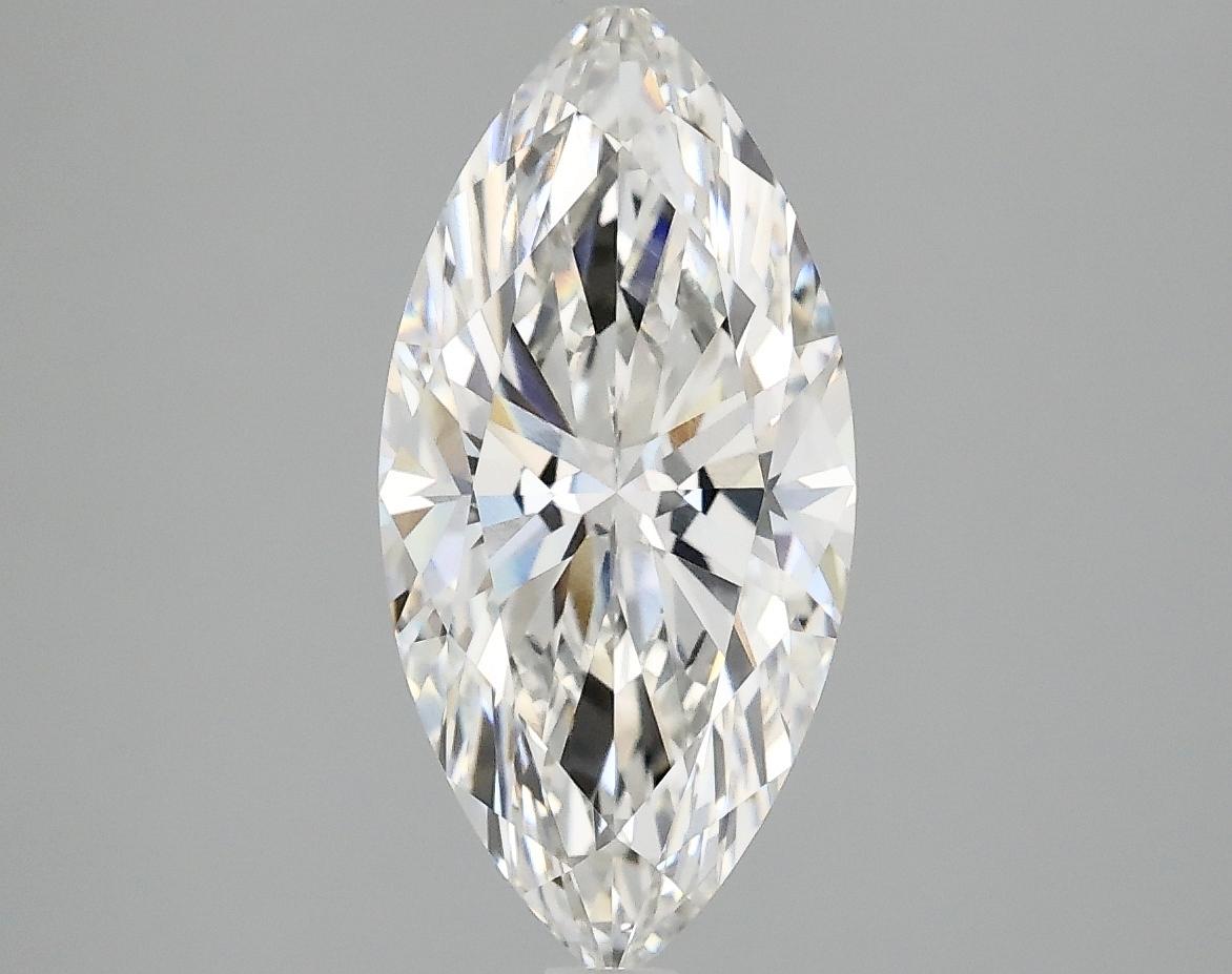 2.1 Carat Marquise Shaped Excellent Cut VVS2 IGI Certified Lab Grown Diamond