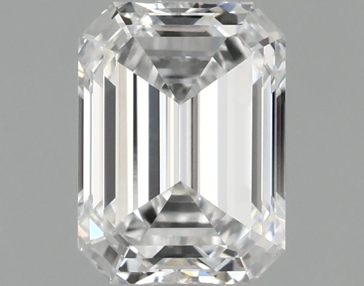 0.97 Carat Emerald Shaped Excellent Cut VVS2 IGI Certified Lab Grown Diamond