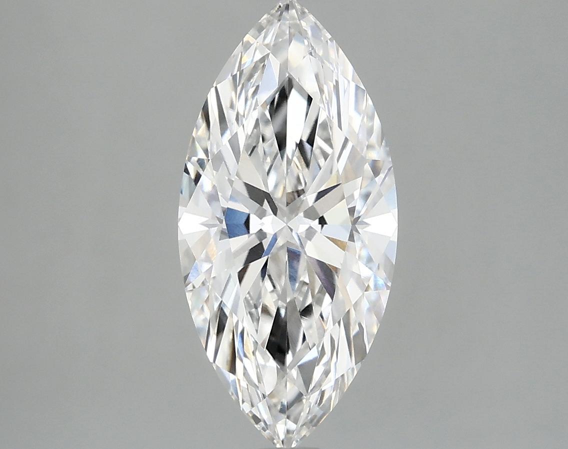 2.08 Carat Marquise Shaped Excellent Cut VS1 IGI Certified Lab Grown Diamond