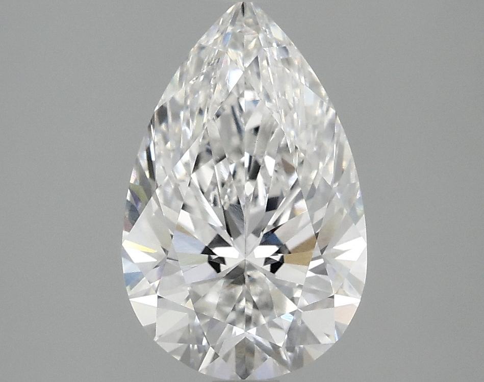 1.9 Carat Pear Shaped Ideal Cut VVS2 IGI Certified Lab Grown Diamond