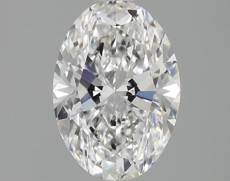 1.53 Carat Oval Shaped Ideal Cut VVS2 IGI Certified Lab Grown Diamond