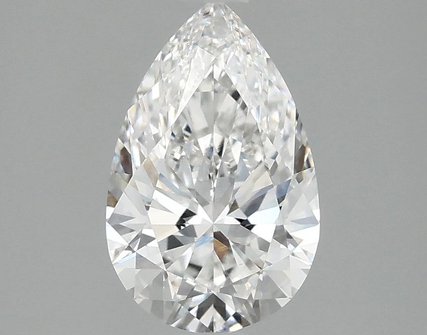 1.49 Carat Pear Shaped Ideal Cut VVS2 IGI Certified Lab Grown Diamond