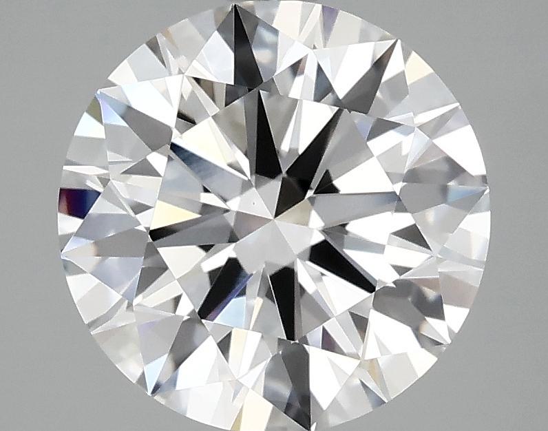 3.09 Carat Round Shaped Ideal Cut VVS2 IGI Certified Lab Grown Diamond