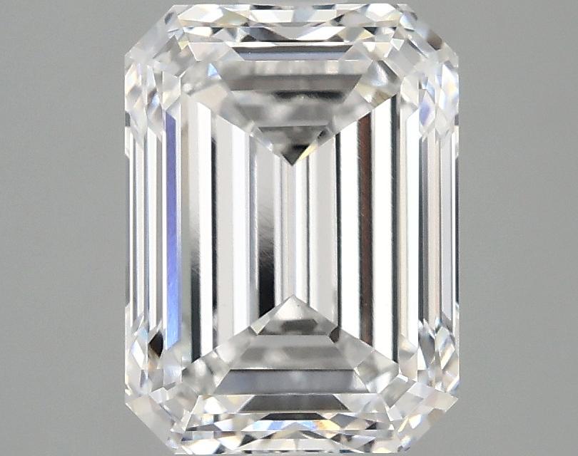 2.98 Carat Emerald Shaped Excellent Cut VVS2 IGI Certified Lab Grown Diamond