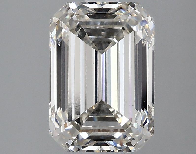 2.54 Carat Emerald Shaped Ideal Cut VS1 IGI Certified Lab Grown Diamond
