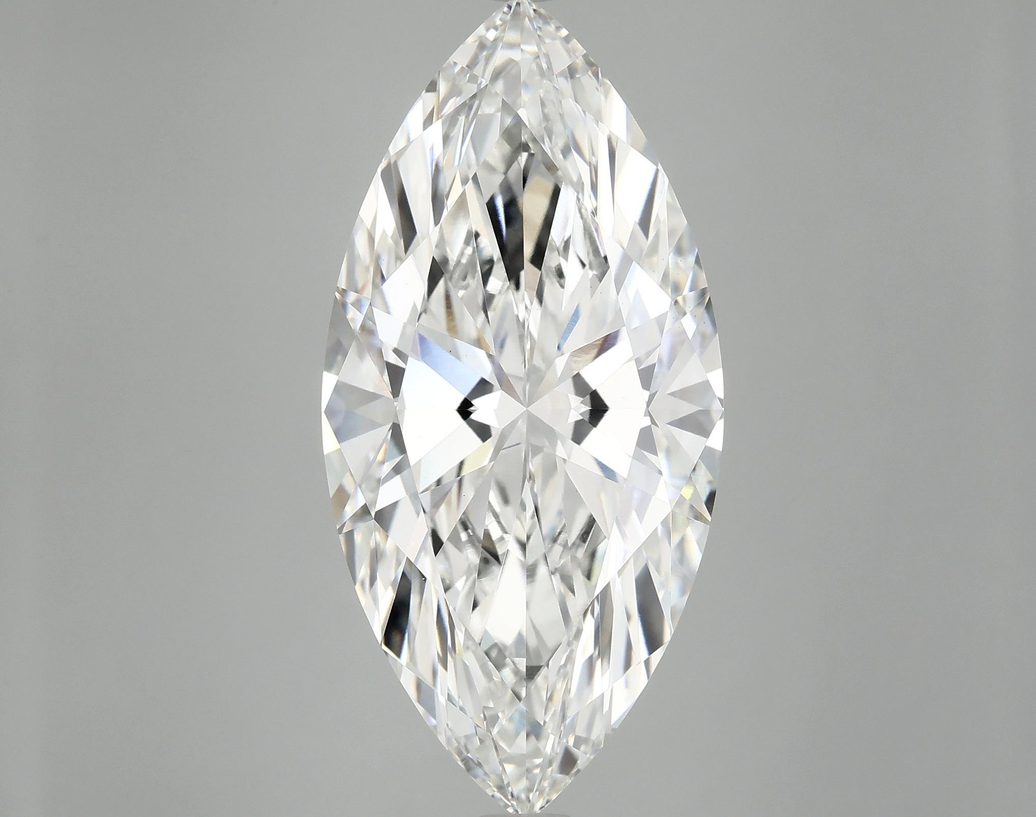 10.95 Carat Marquise Shaped Excellent Cut VS1 IGI Certified Lab Grown Diamond