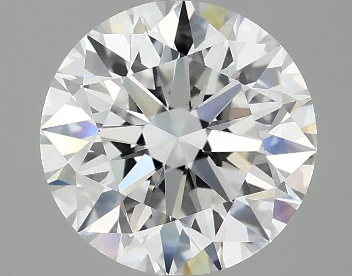 2.09 Carat Round Shaped Excellent Cut VVS2 IGI Certified Lab Grown Diamond