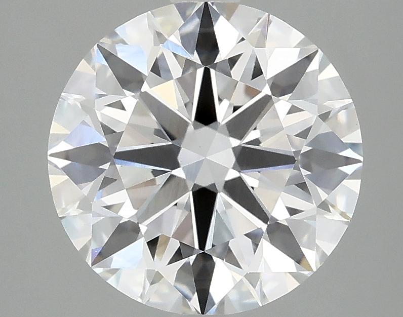 3.09 Carat Round Shaped Ideal Cut VVS2 IGI Certified Lab Grown Diamond
