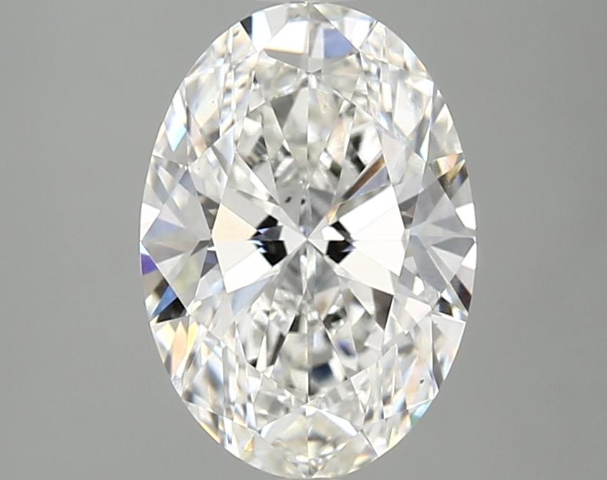 2.5 Carat Oval Shaped Ideal Cut VS2 IGI Certified Lab Grown Diamond