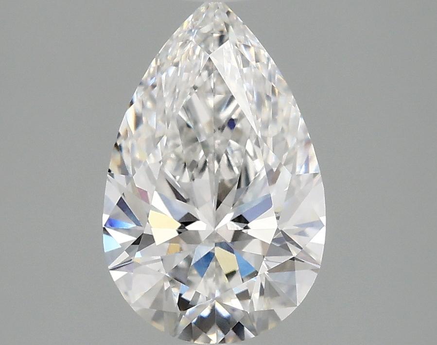1.52 Carat Pear Shaped Ideal Cut VVS2 IGI Certified Lab Grown Diamond
