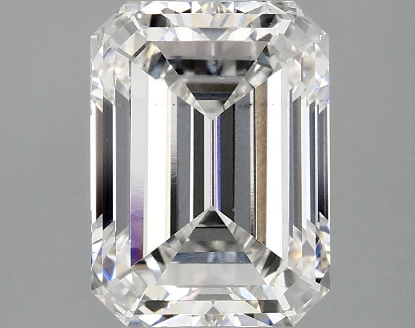 2.97 Carat Emerald Shaped Excellent Cut VS2 IGI Certified Lab Grown Diamond